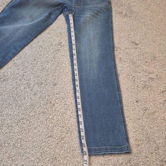 Spanx Women's Size S Straight Crop Jeans Blue - Picture 7 of 7